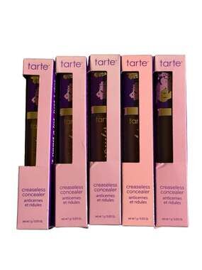 Lot of 5 Tarte Maracuja Creaseless Concealer Travel Size 1g Contour NIB